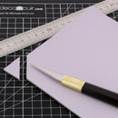 1 lame courbe et 1 lame droite de rechange pour couteau polyvalent Tandy Leather 3595-01 - Deco Cuir