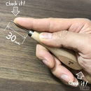 Alêne ronde OKA - Longueur 30 mm - Fait au Japon