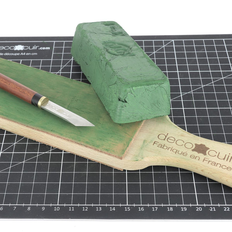 pâte à polir Koyo Green Rouge K-1 - Polissage des outils pour affûtage et brillance