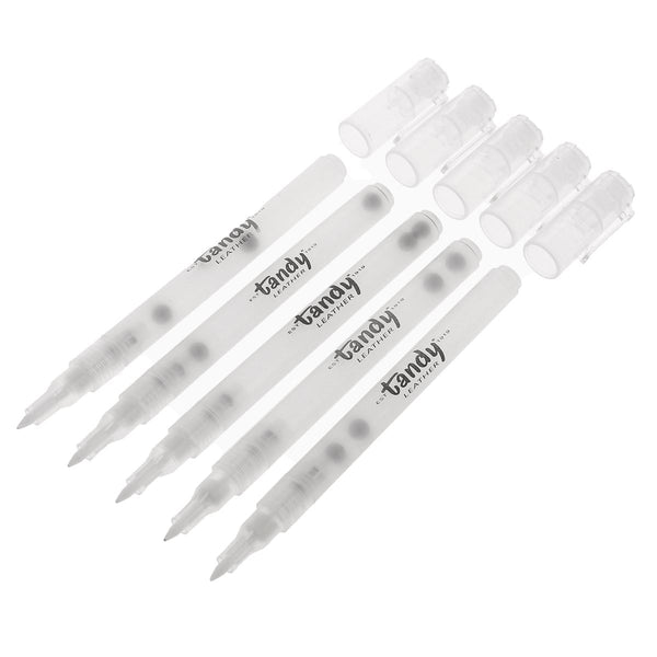 Pack of 5 refillable dye pens tip 0.7 mm - Tandy Leather 2098-07