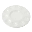 palette de peinture ronde en plastique