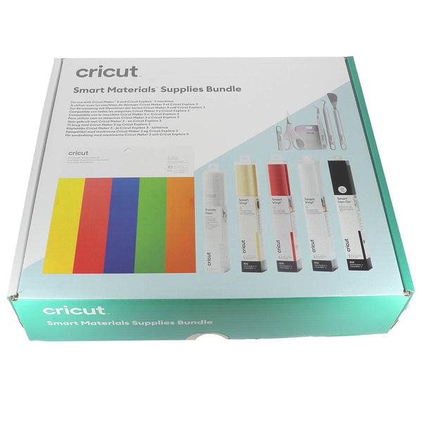 Coffret Vinyle et Papier cartonné Smart Material Cricut + outils - 8001863