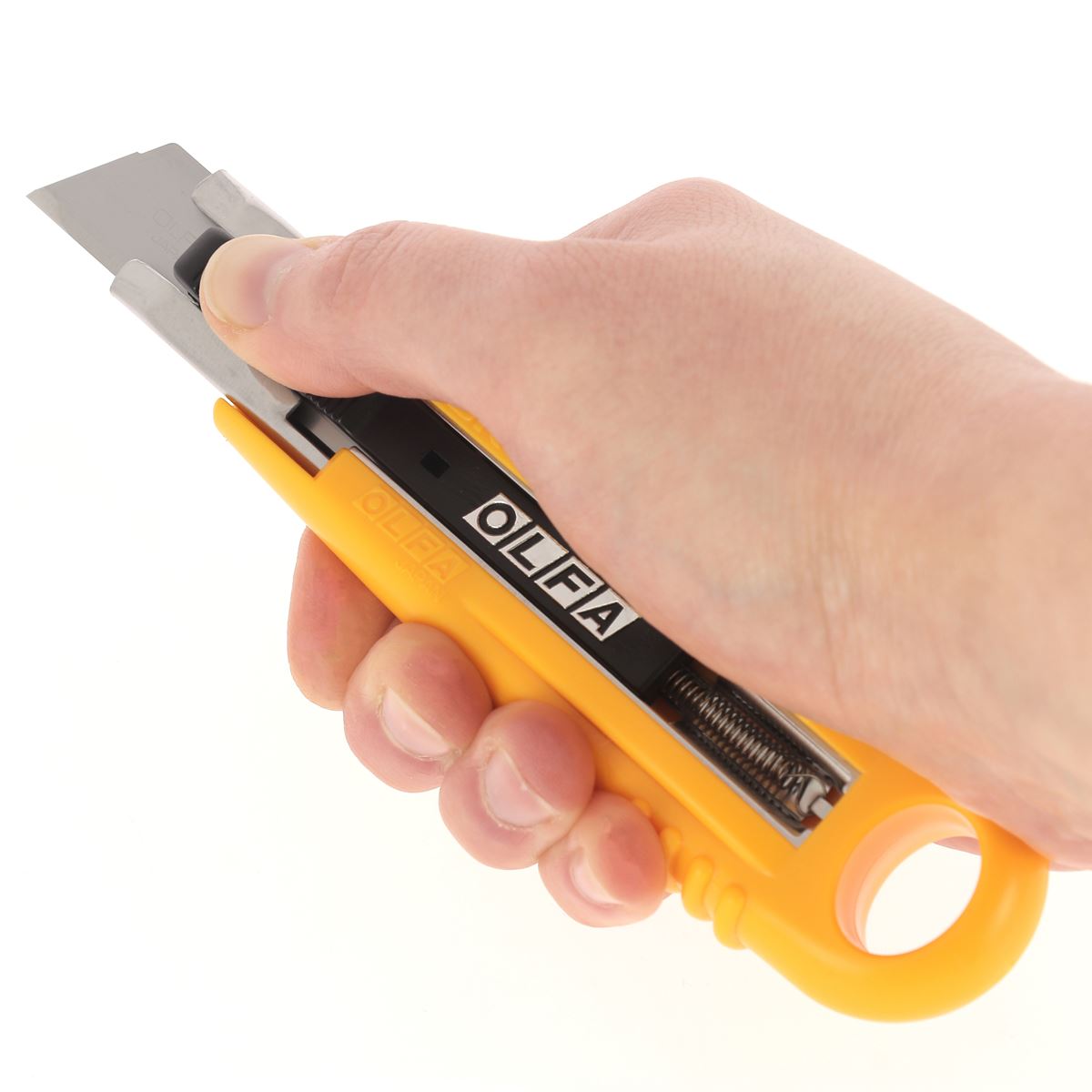 Cutter de sécurité lame auto-rétractable - OLFA SK-4 | Deco Cuir
