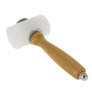 Maillet tête droite en polymère et manche en bois