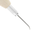 Lame d'alêne incurvée avec un manche à vis