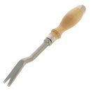  ciseau à dégarnir coudé en forme de pied de biche 