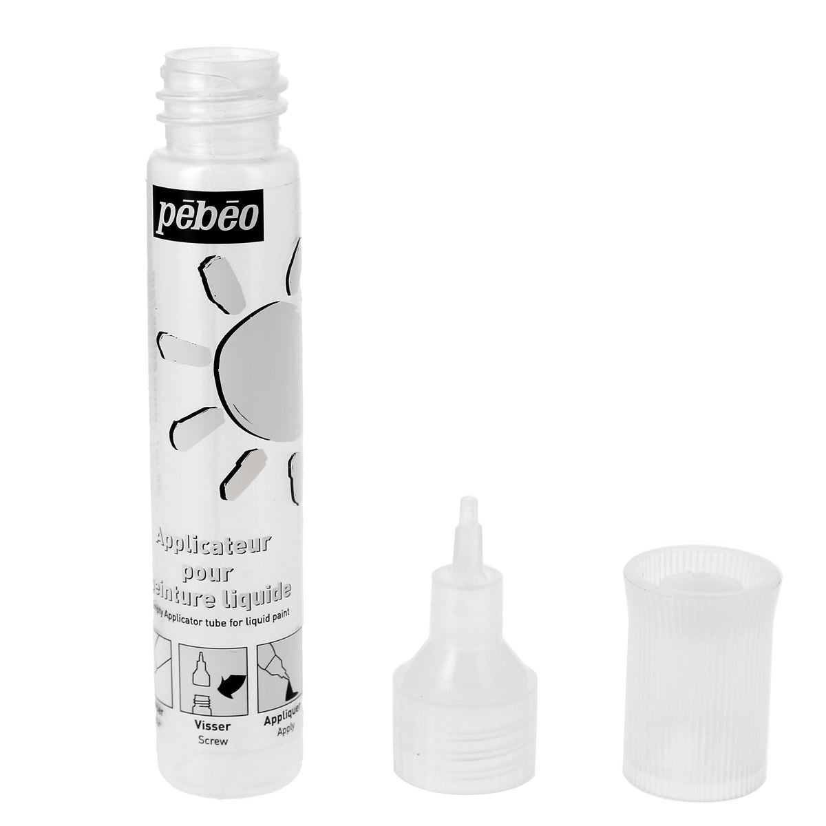 Lot De 10 Flacons Applicateurs à Pointe Fine Pour Poterie - Bouteilles Compressibles 50 Ml - Pour Engobe, Peinture, Glaçage Céramique - 2