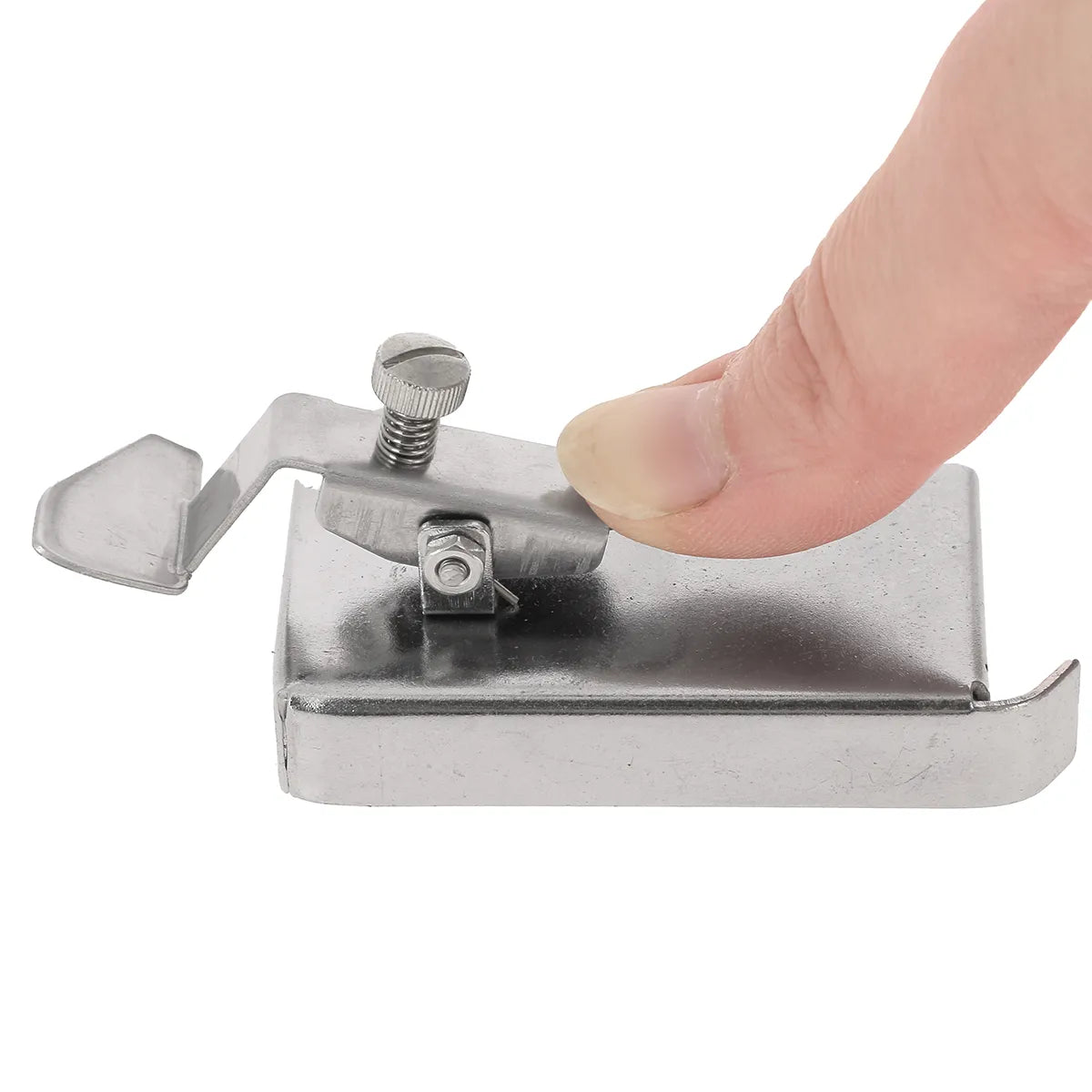 guide couture aimanté avec clip de maintien pour cuir