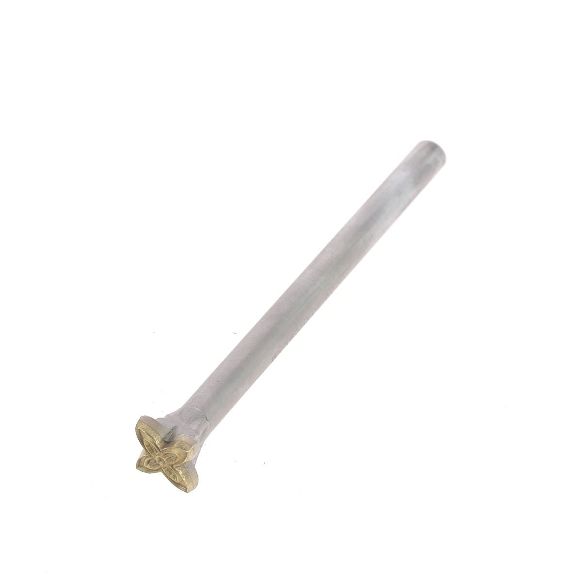 Matoir avec manche pour marquage sur cuir - Fleur avec pétales