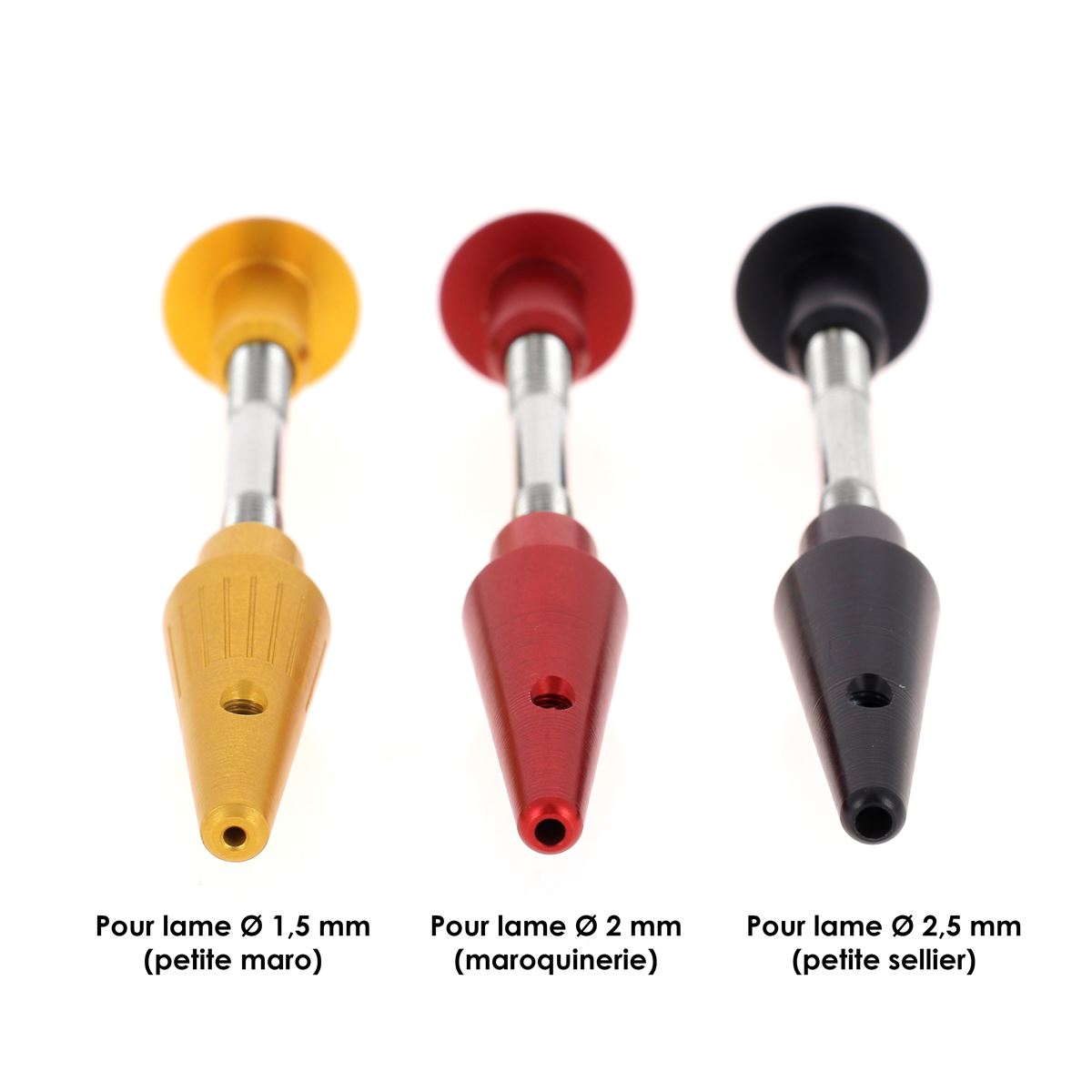 Pièces de rechange pour alêne aux pinces Jérôme David - 3 Tailles au choix