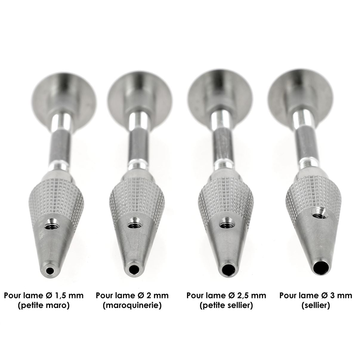 Pièces de rechange en titane pour alêne aux pinces Jérôme David - 4 ailles au choix