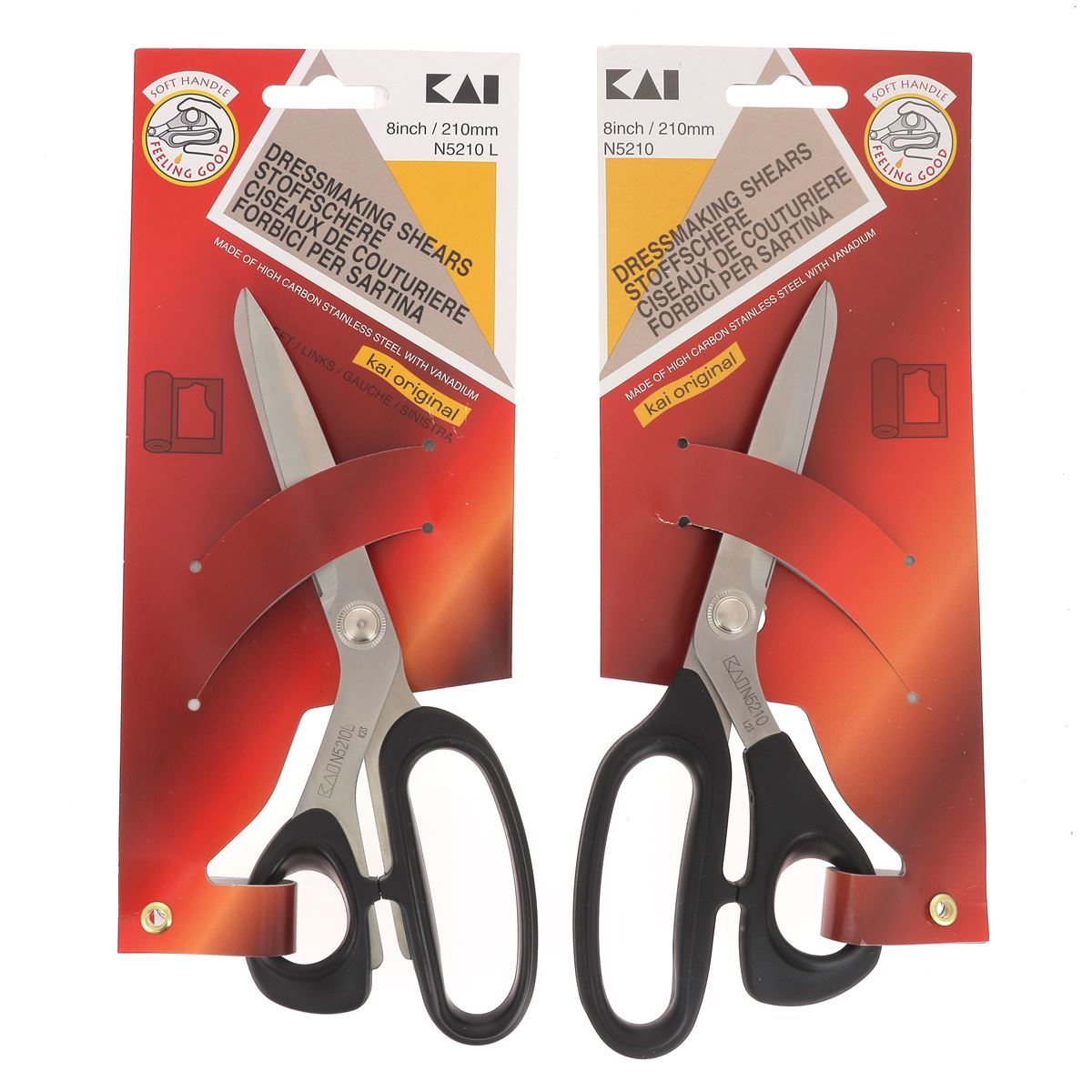 Ciseaux tailleur coudés 21cm -  Kaï original N5210 et N5210L