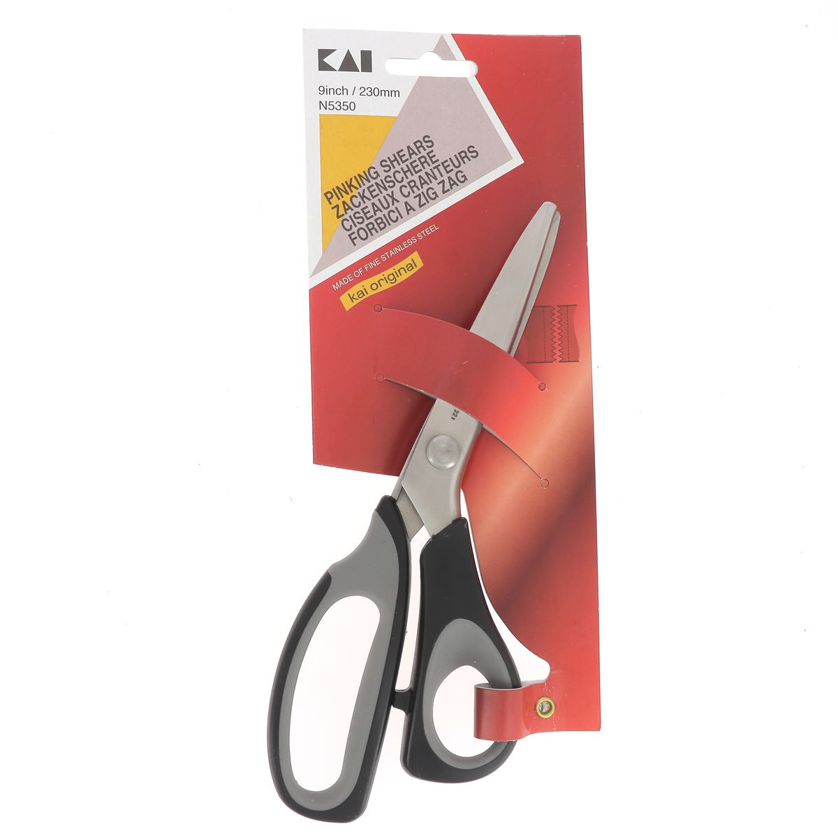 Ciseaux cranteurs 23 cm - Acier inoxydable - Kai Série N5000