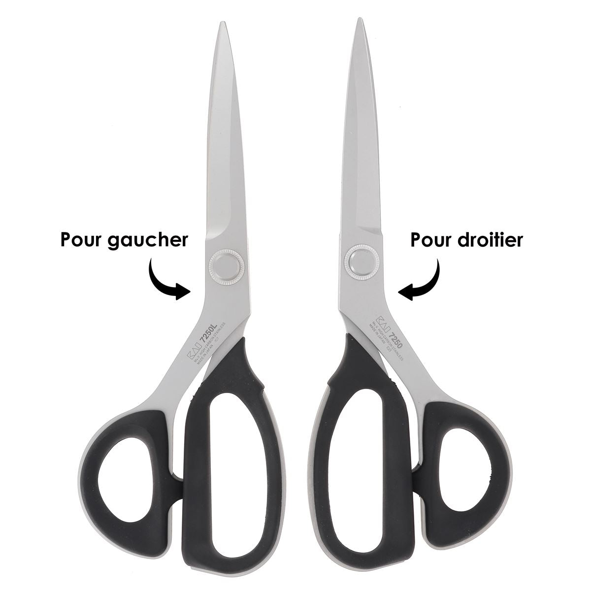Ciseaux de couture 25cm - Acier inoxydable - Kai Professionnel 
