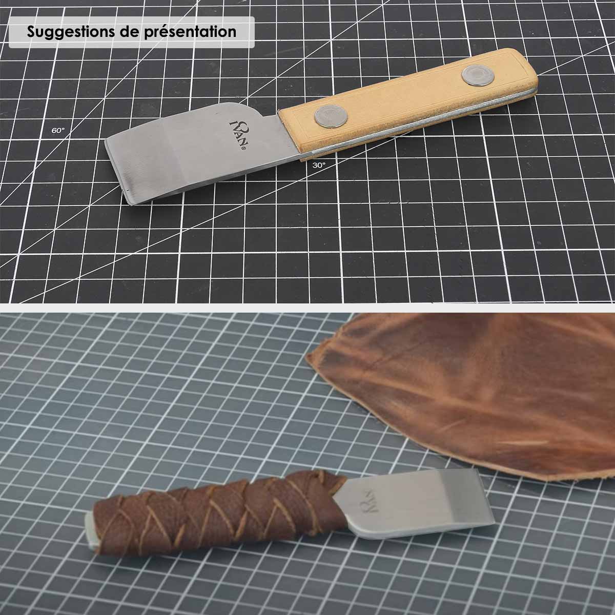 Personnalisation manche lame à parer Ivan 3582-91