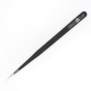 Pince brucelles droite et pointue pour travaux de précision  - Deco Cuir