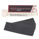 Boite de 10 feuilles de papier de verre 25x75mm - Grain 600