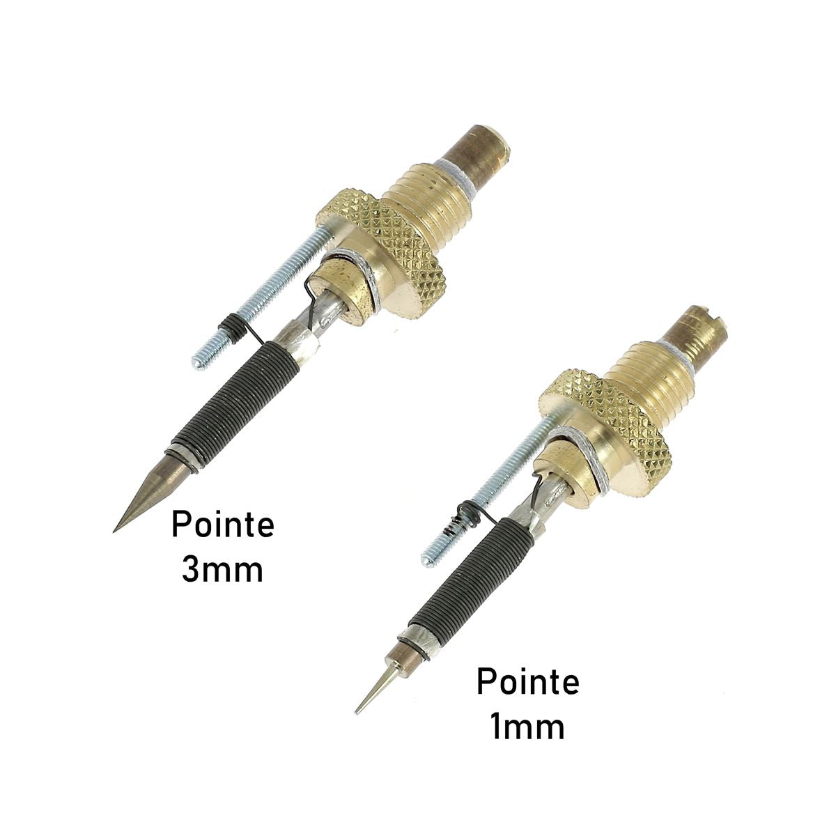 Pointe conique droite pour fer à fileter - Regad - Deco Cuir