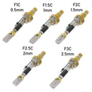 Filet plat COURT avec guide pour fer à fileter - Serie FC - Regad