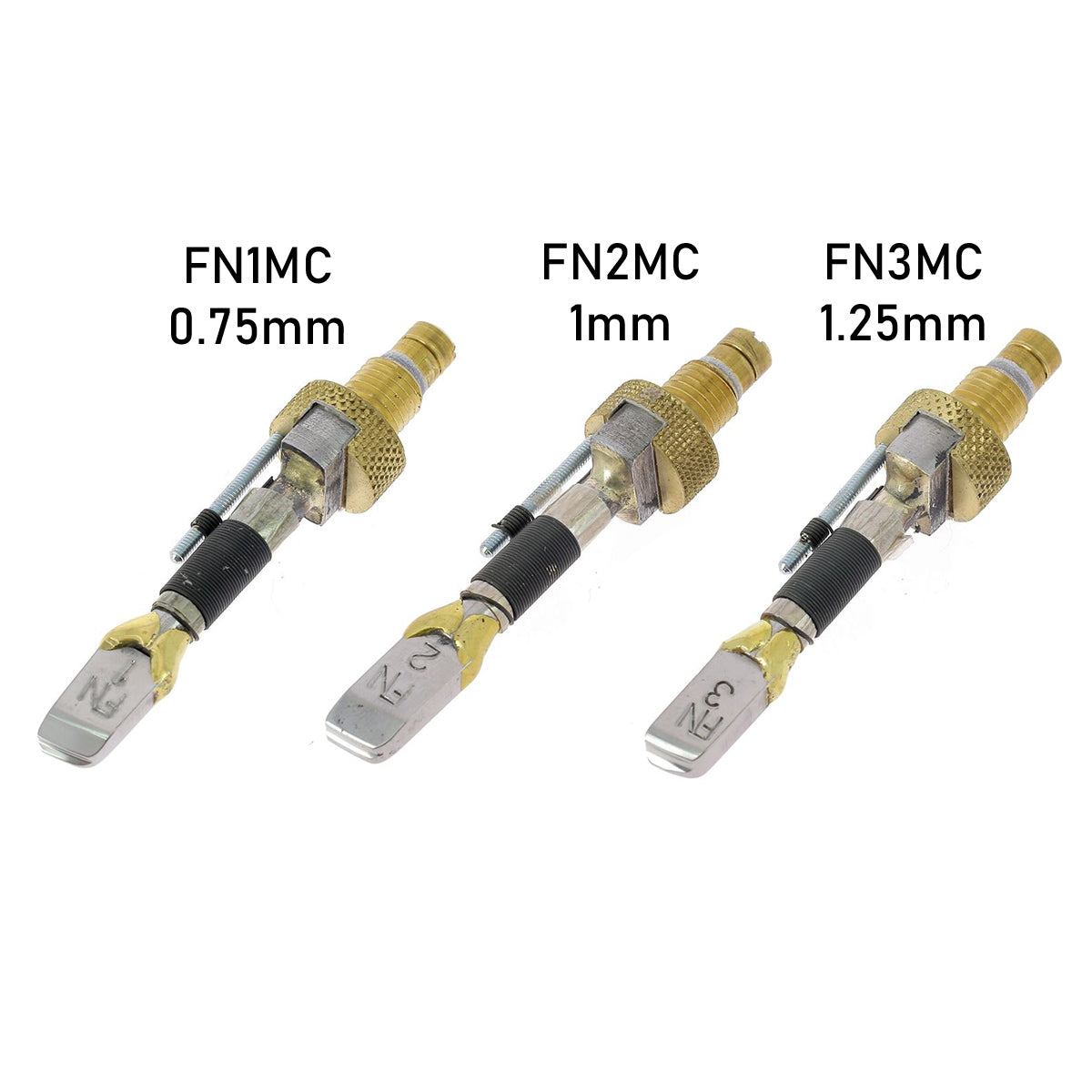 Filet bombé COURT avec guide pour fer à fileter - Serie FNC - Regad - Deco Cuir