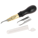 Lot de 3 lames de rechange COURBES pour couteau TB273