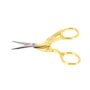 Ciseaux de précision cigogne dorée 9cm -  Acier - Ambidextre - Premax Italie