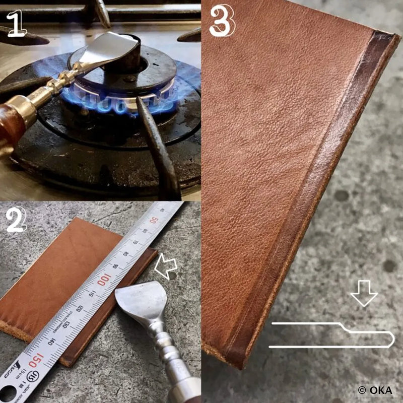 Spatule pour décoration sur cuir - Oka