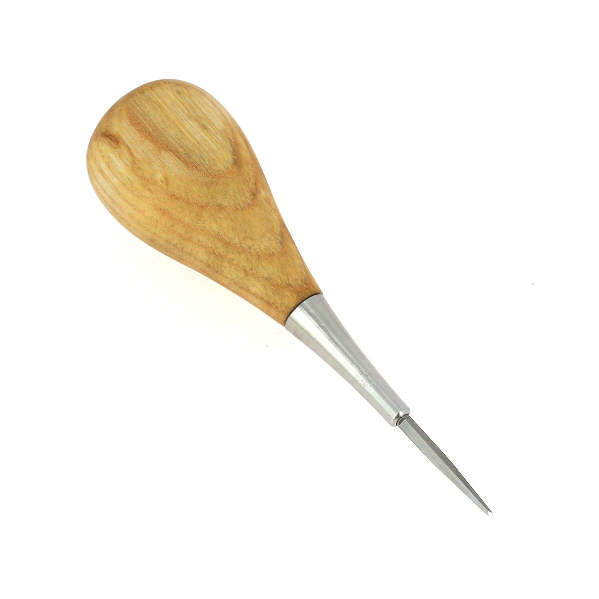 Alêne aux pinces sellier 3mm - LEGACY - Manche en frêne olivier