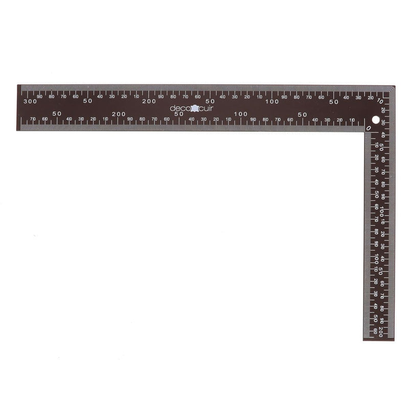 Équerre métal 30 x 20 cm - Deco Cuir