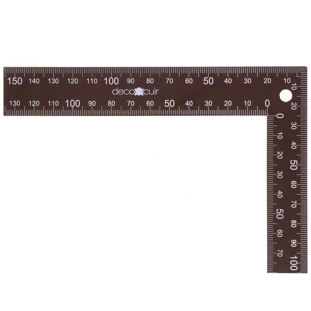 Équerre métal 15,5 x 10 cm - Deco Cuir