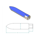 Spatule cire pour fer à fileter Adece - Dimensions
