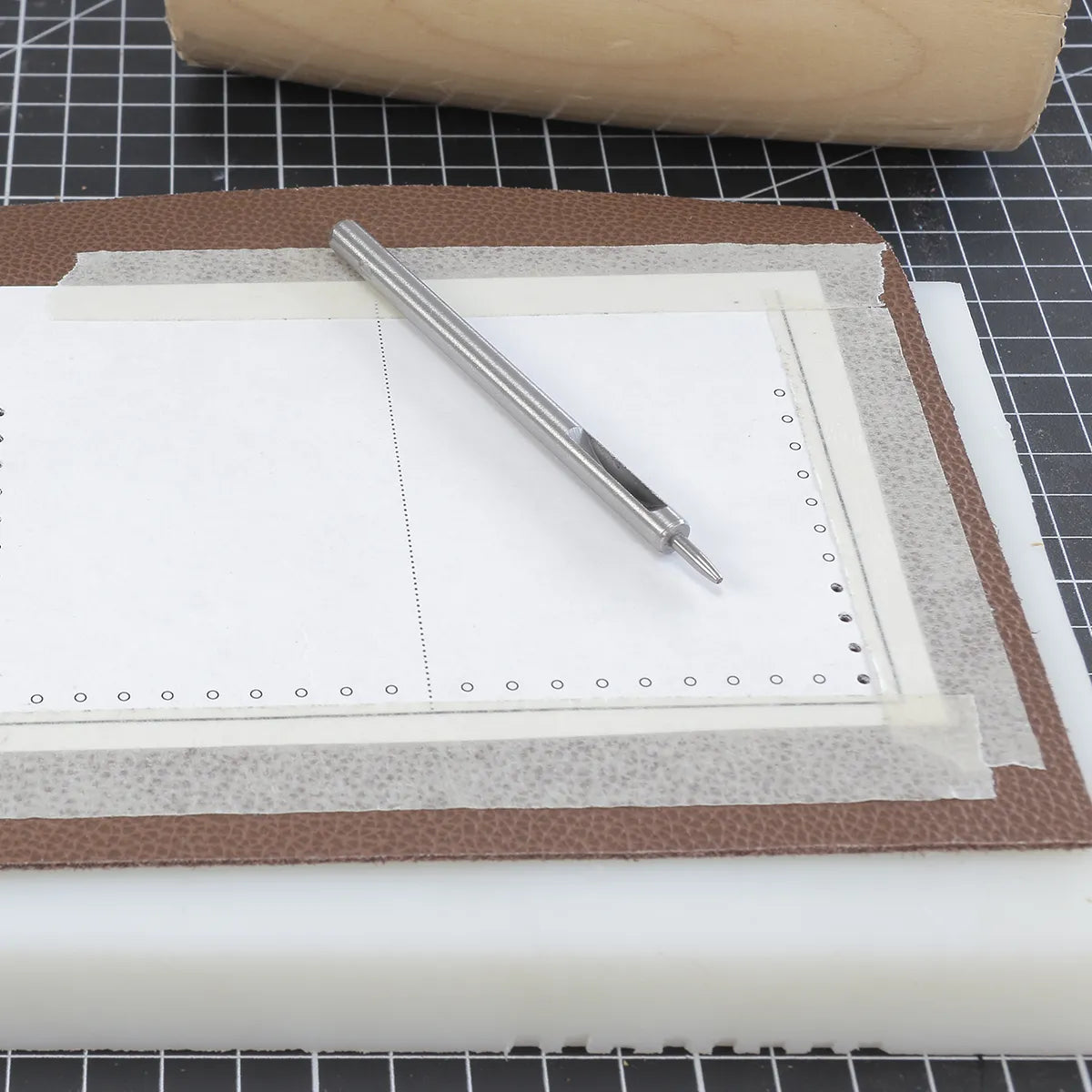 Emporte-pièce pour cuir - Découpe rond 1 mm - Couture à trou