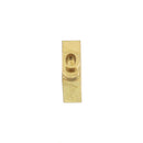 Marquage cuir - Lettre minuscule g en laiton Arial 6mm