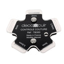 Gabarit de contrôle des marges de couture en acrylique - Deco Cuir