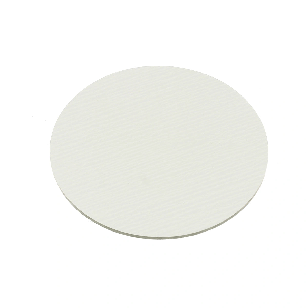 Miroir rond en verre pour loisirs créatifs DIY, côté dos. Ø 76 mm, épaisseur fine 1,6 mm