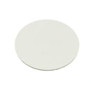 Miroir rond en verre pour loisirs créatifs DIY, côté dos. Ø 76 mm, épaisseur fine 1,6 mm