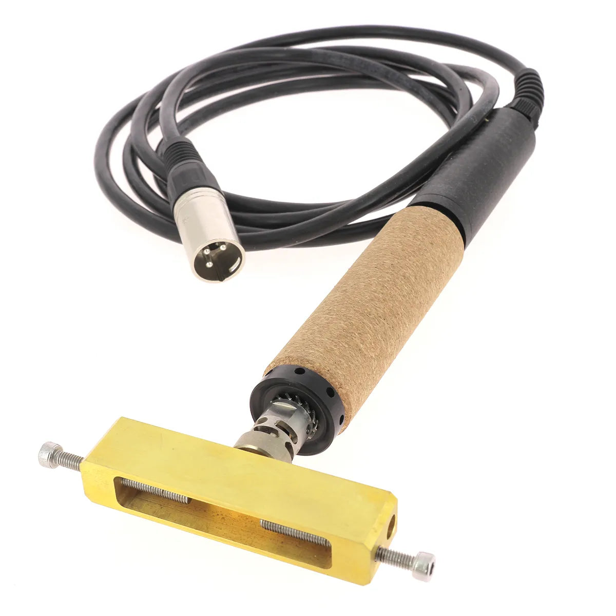 Manche pour fer à fileter avec porte caractère pour marquage à chaud sur cuir, marque Adece