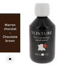 Teinture pour cuir base aqueuse - MARRON CHOCOLAT - 250 ml