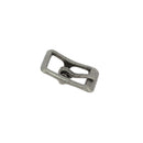 Boucle de ceinture double EMY - 10mm - Argent vieilli