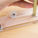 Guide pour matoirs pour frapper droit sur le cuir