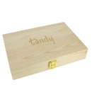 Jeu de 142 caractères en laiton - Lettres, chiffres et symboles - 6mm - Tandy Leather