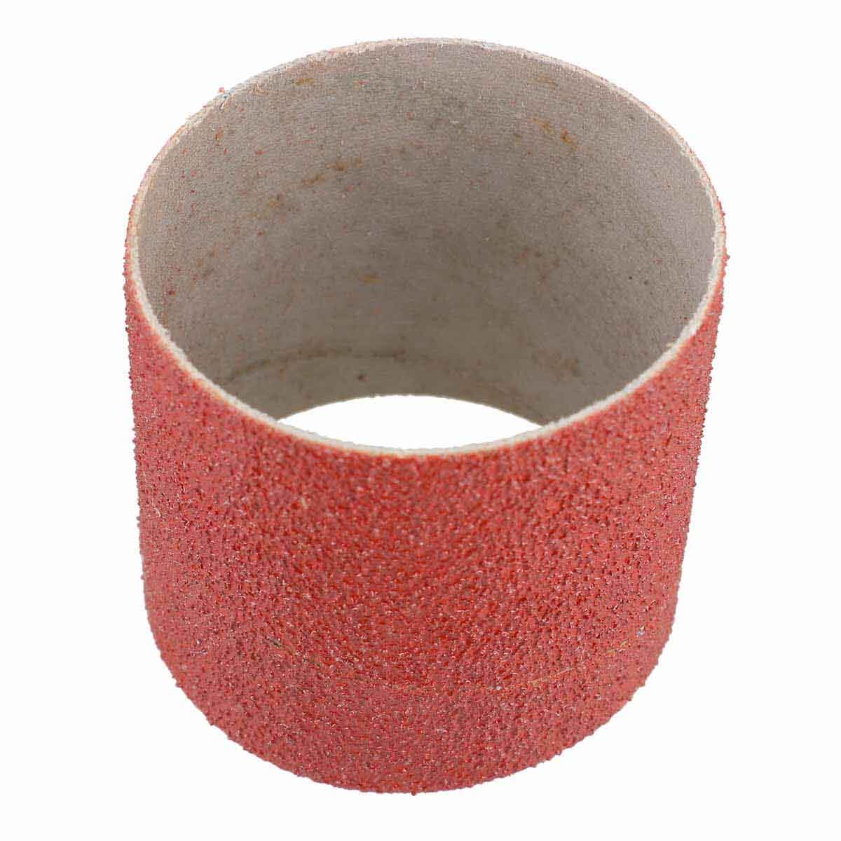 Rouleau abrasif Grain 80 - Diam 52mm - Pour touret à poncer Craftplus 3972-02