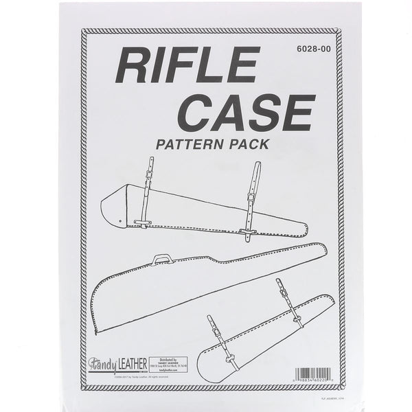 Patrons pour étuis à fusil en cuir - DIY Rifle case pattern pack