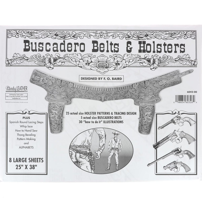 Patrons pour ceintures et étuis pour pistolets en cuir - DIY Buscadero Belts and Holsters  