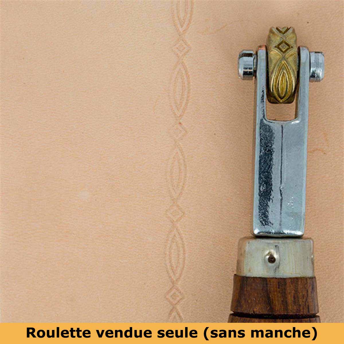 Roulette d'embossage pour molette à marquer - 8091-13