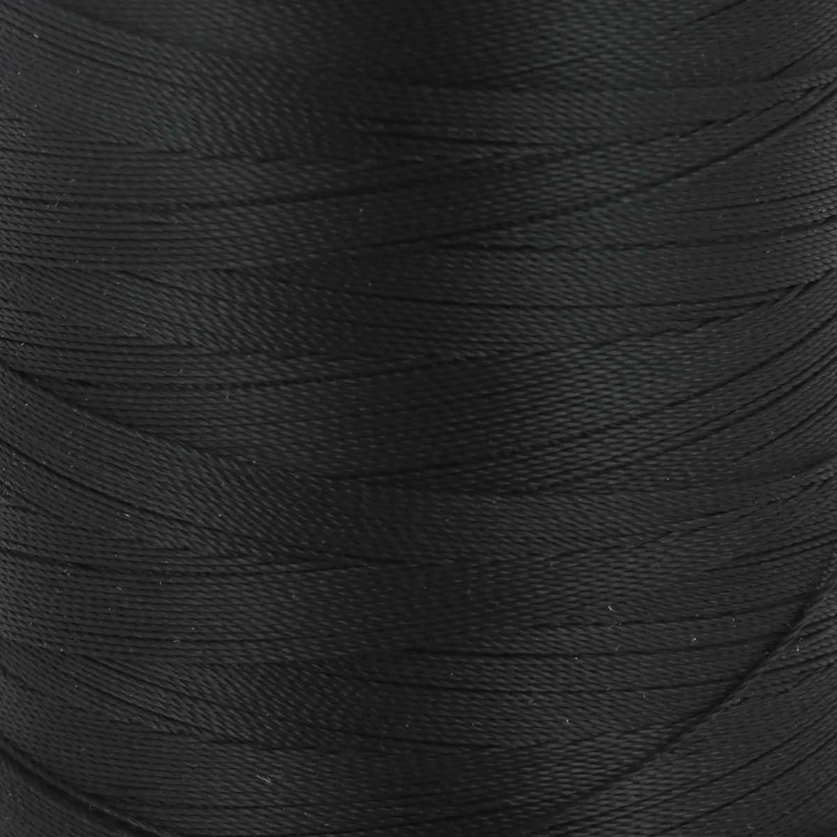 Bobine de fil polyester GRAL - Noir U9500 - Deco Cuir