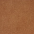 Morceau de croûte de cuir velours marron camel. Cuir doux et souple idéal pour la confection de petite maroquinerie, accessoire.