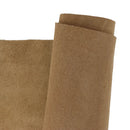 Peau de cuir de veau velours DOLCE taupe, texture douce et luxueuse, pour projets de maroquinerie ou décoration.