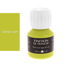 teinture tranche cuir vert citron - Deco cuir - 60ml