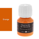 Finition de tranche MATE - Deco Cuir - 60ml - Orange
